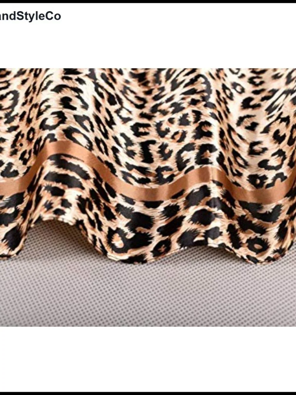 Satin Square Scarf Head Scarf Silk Like Neck Bandana 35x35 inches